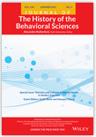 JOURNAL OF THE HISTORY OF THE BEHAVIORAL SCIENCES