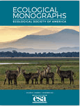 ECOLOGICAL MONOGRAPHS