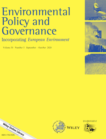 ENVIRONMENTAL POLICY AND GOVERNANCE