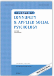 JOURNAL OF COMMUNITY AND APPLIED SOCIAL PSYCHOLOGY