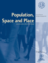 POPULATION, SPACE AND PLACE