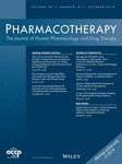 PHARMACOTHERAPY: THE JOURNAL OF HUMAN PHARMACOLOGY AND DRUG THERAPY